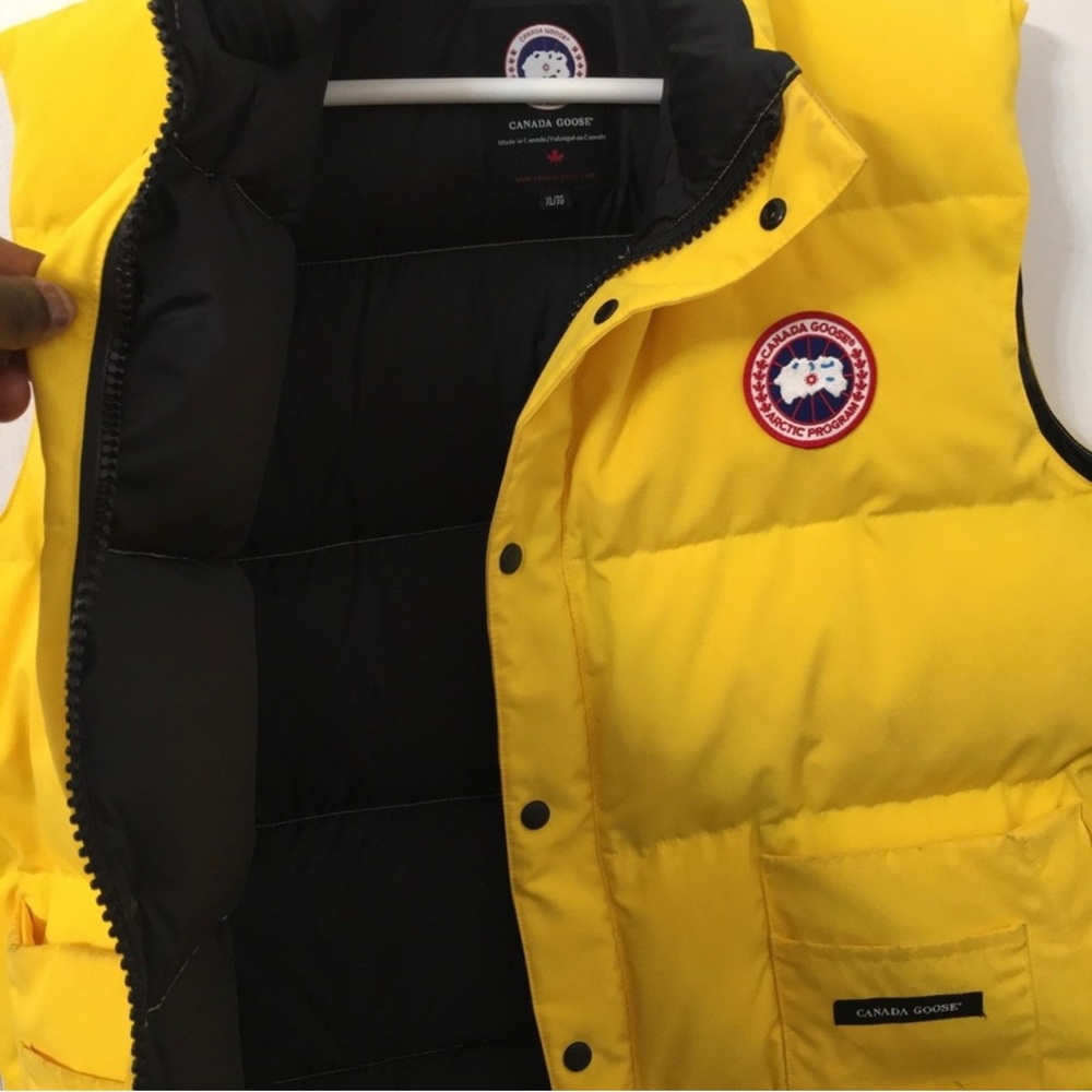 Canada Goose Bright Yellow Vest